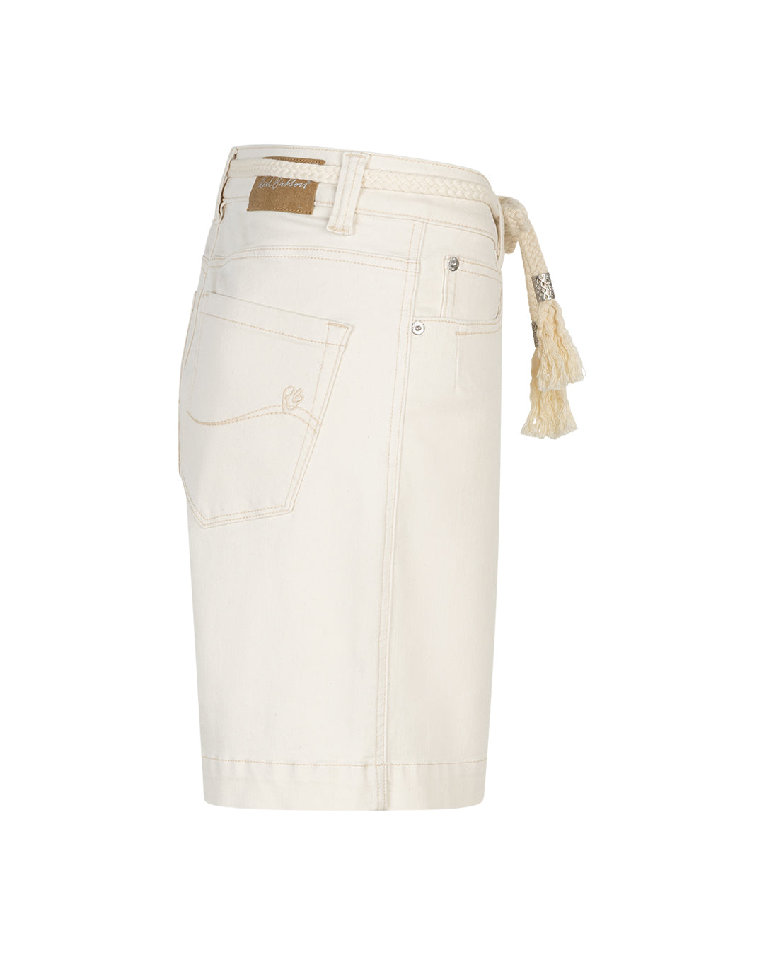 Red Button Colette Short & Belt