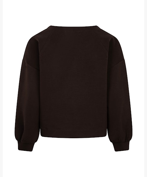 Red Button Skyler Scuba Top Espresso