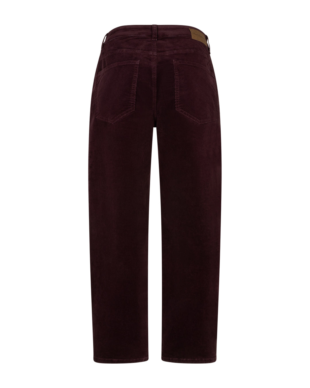 Red Button Caitlina Fine Cord Trousers Burgundy