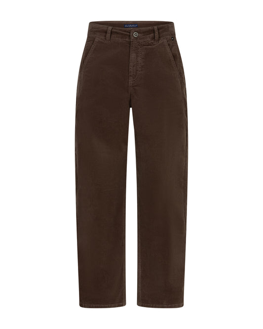 Red Button Caitlina Fine Cord Trousers Mud