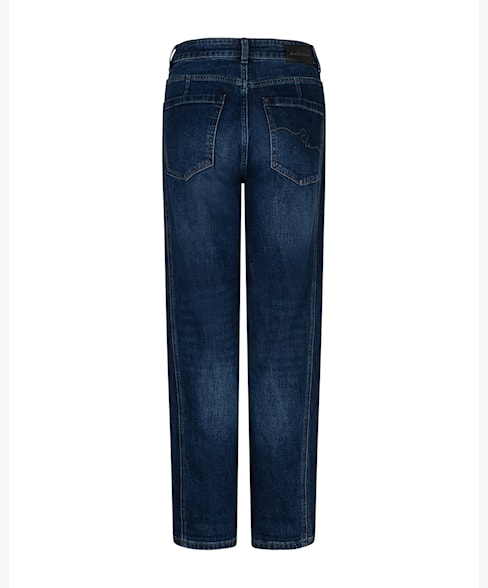 Red Button Caitlina Side Patch Dark Stone Jeans