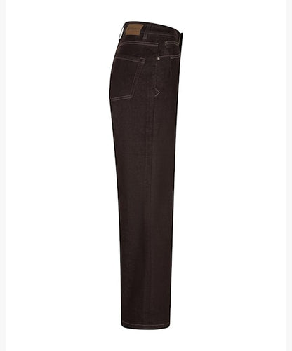 Red Button Conny Fine Cord Trousers Espresso