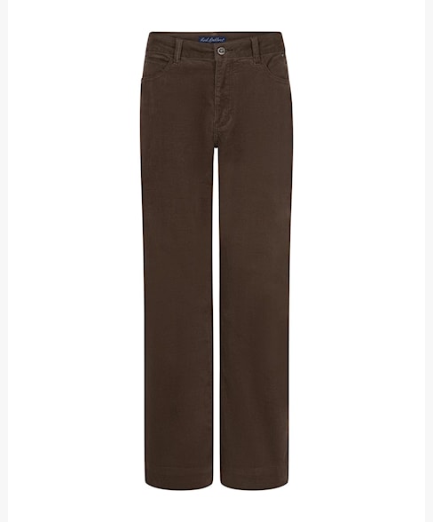 Red Button Conny Fine Cord Trousers Mud