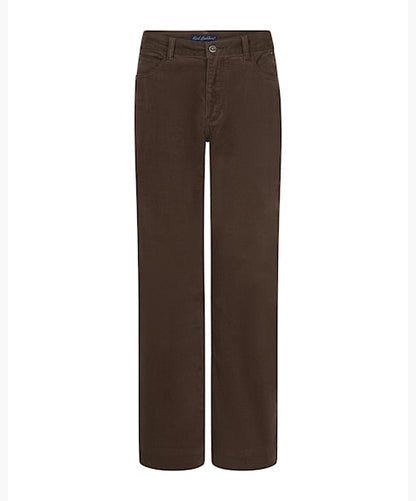 Red Button Conny Fine Cord Trousers Mud