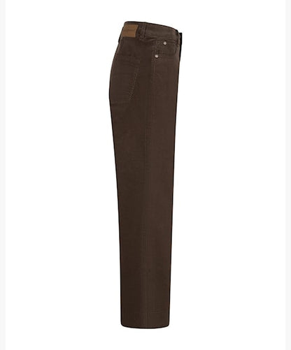 Red Button Conny Fine Cord Trousers Mud