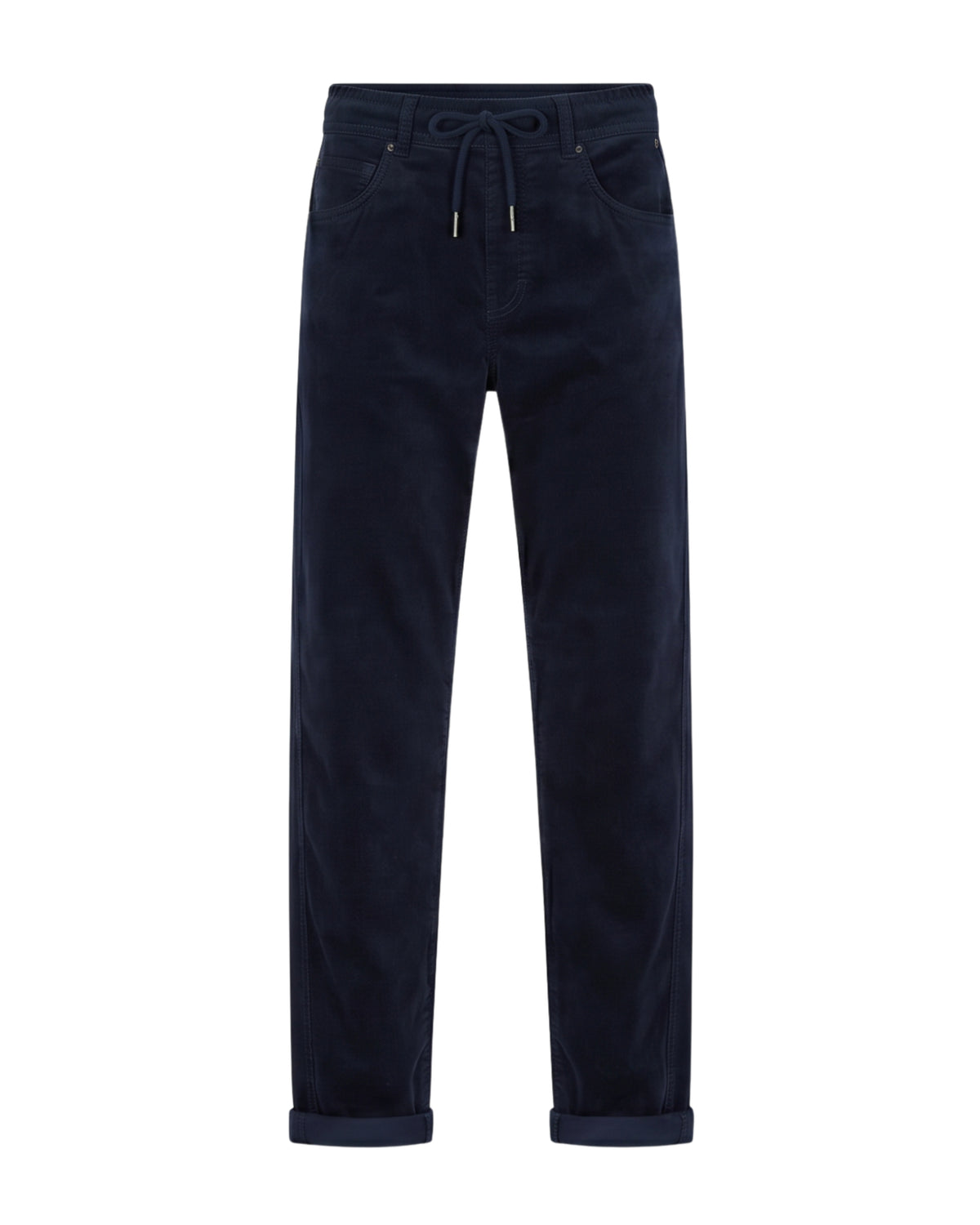Red Button Kay Cord Jog Trousers Navy