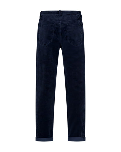 Red Button Kay Cord Jog Trousers Navy