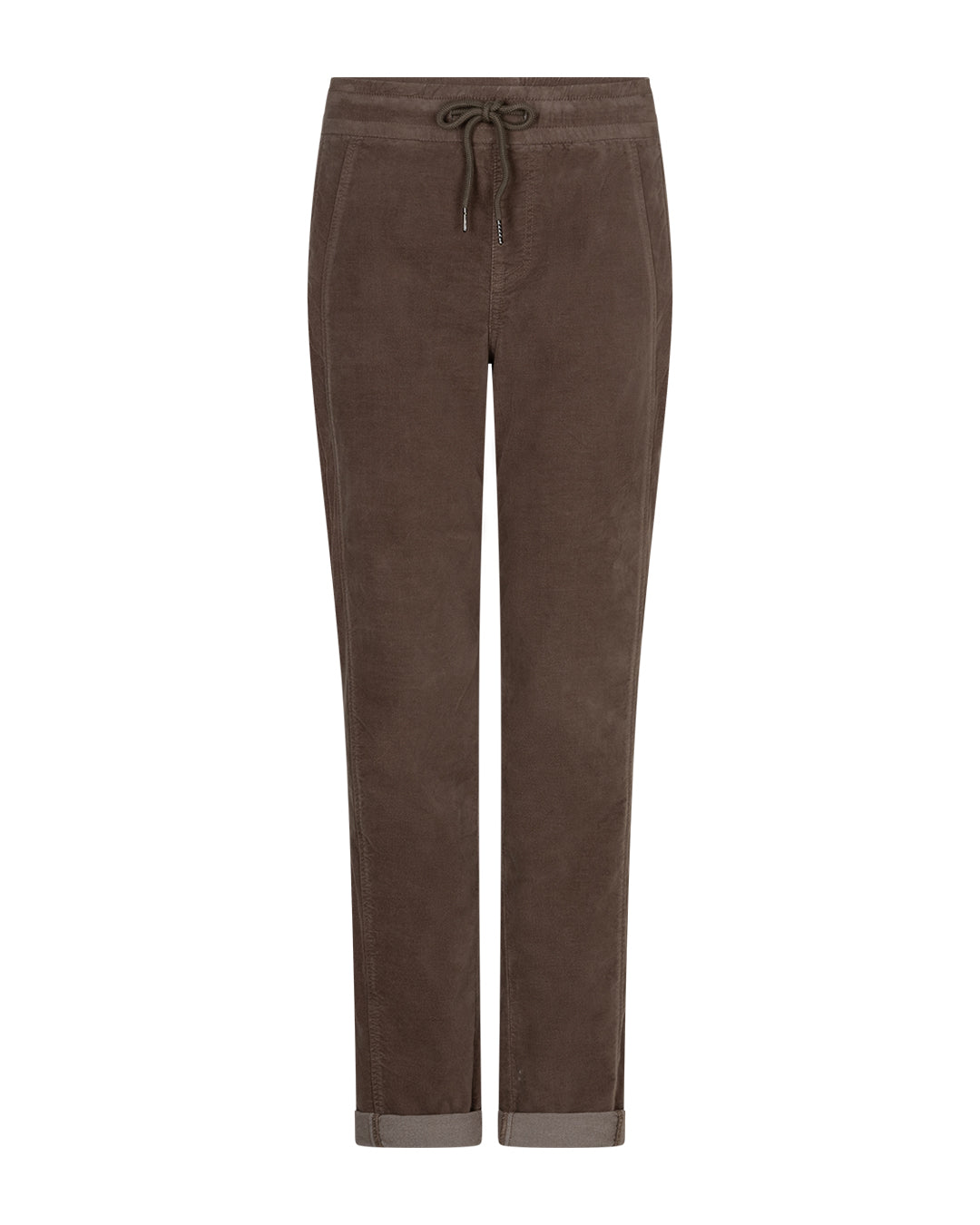 Red Button Stella Velvet Trousers Clay