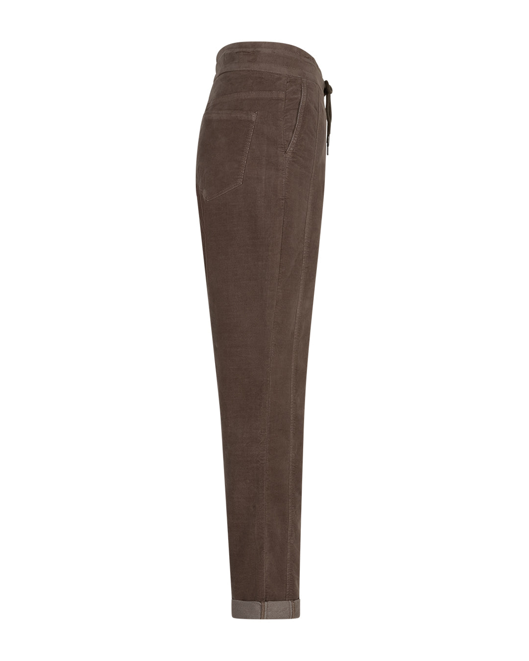 Red Button Stella Velvet Trousers Clay