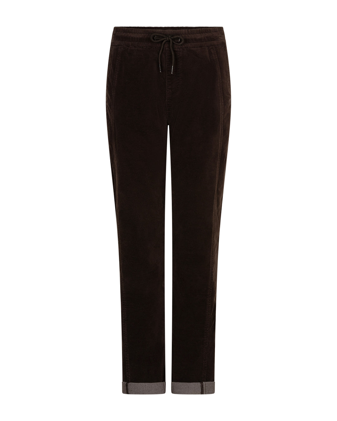 Red Button Stella Velvet Trousers Espresso