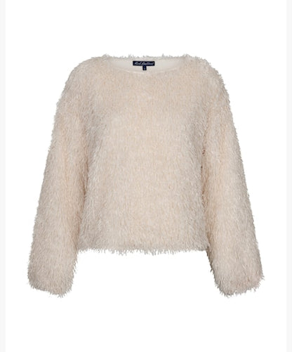 Red Button Fiona Feathers Top Ecru