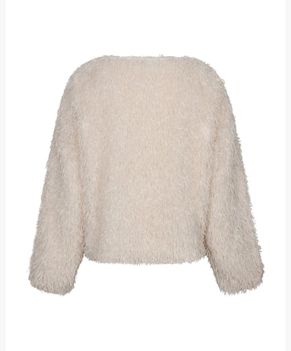 Red Button Fiona Feathers Top Ecru
