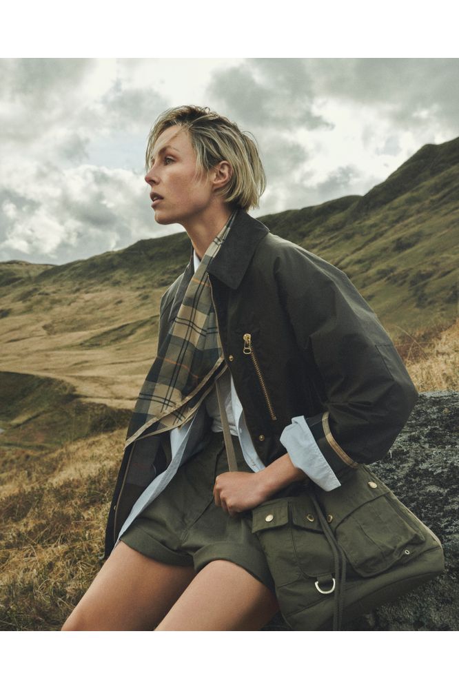 Barbour Mia Tote Bag Dusky Green