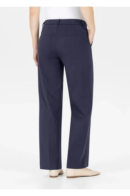 Stehmann Fenja Straight Trousers Marine