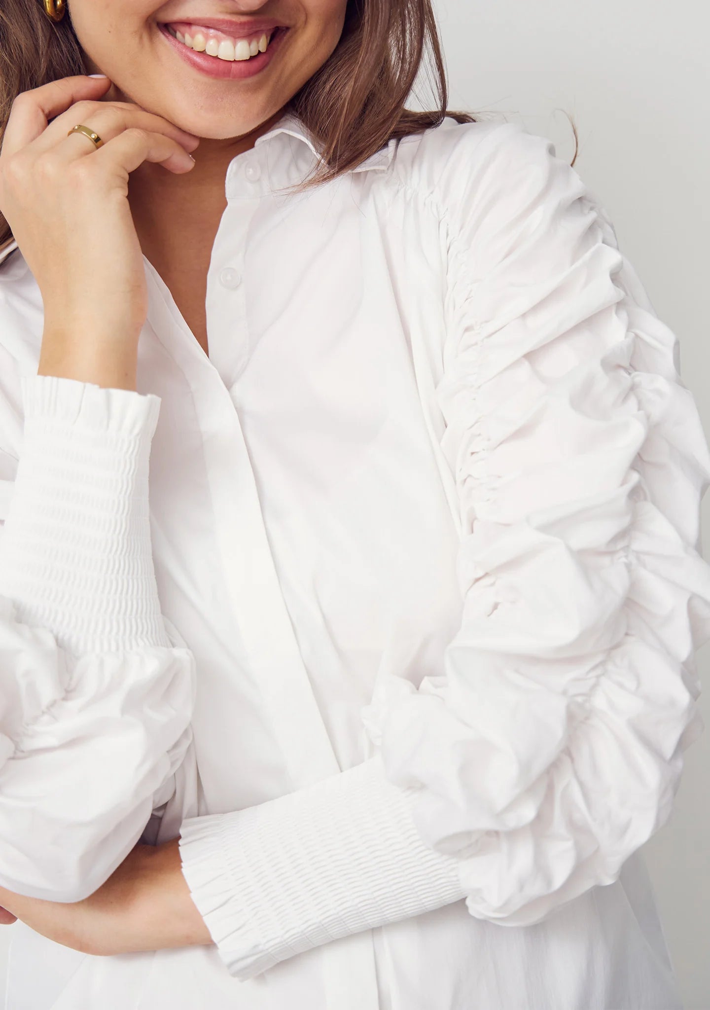 I Say Sigga Deco Shirt-White