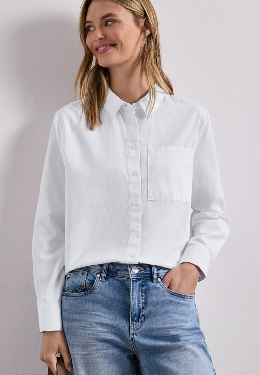 Street One White Cotton Shirt