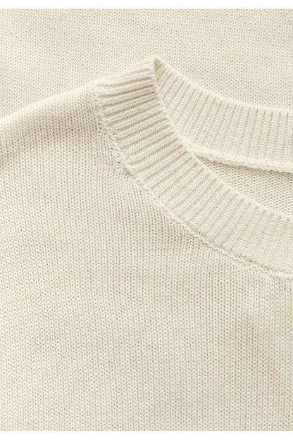 Street One Round Neck Sweater Beige
