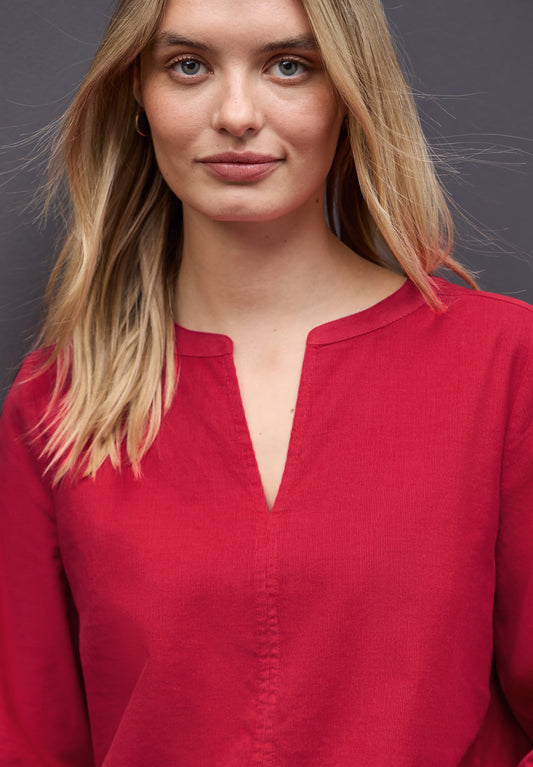 Street One Corduroy Tunic Blouse 346089