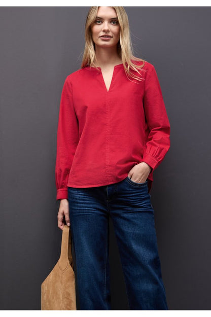 Street One Corduroy Tunic Blouse 346089