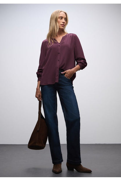 STREET ONE Stud Detail Tunic Blouse