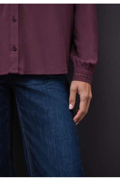 STREET ONE Stud Detail Tunic Blouse