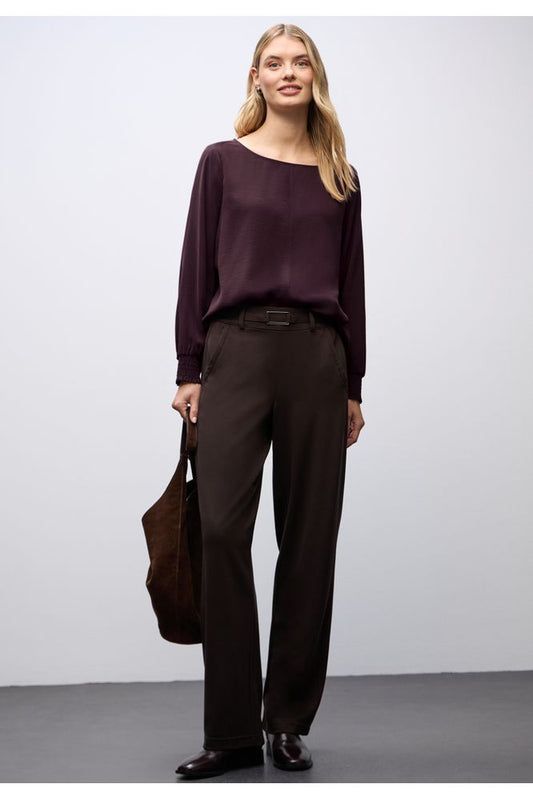 STREET ONE Round Neck Blouse