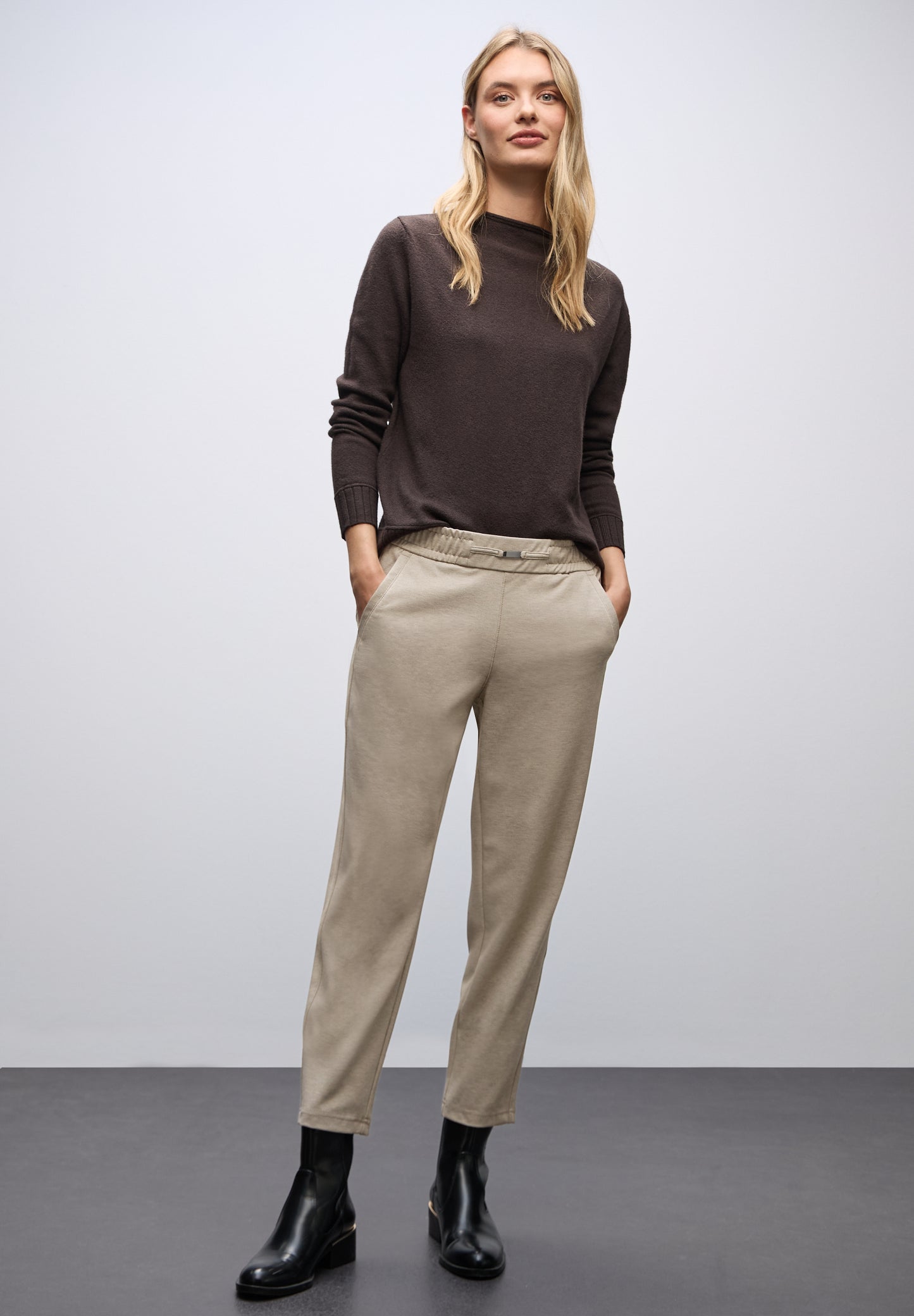 Street One Bonny Beige Trouser