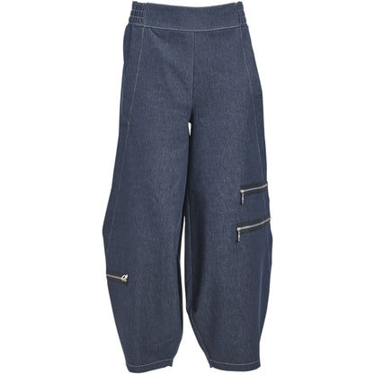 My Soul Stretch Trousers Blue
