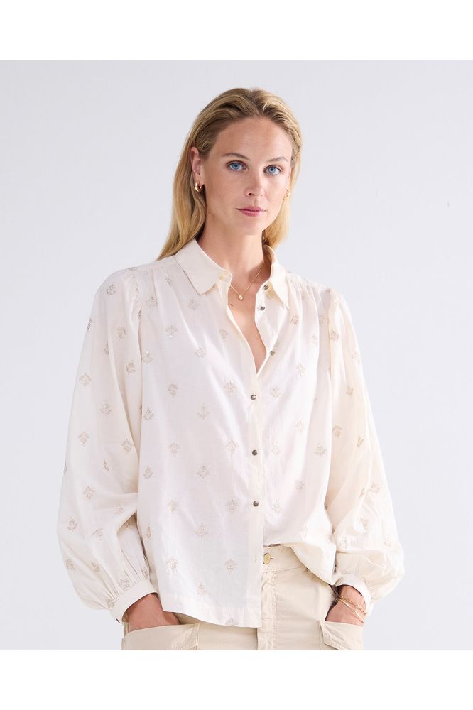 AW24 SUMMUM Scattered Blouse