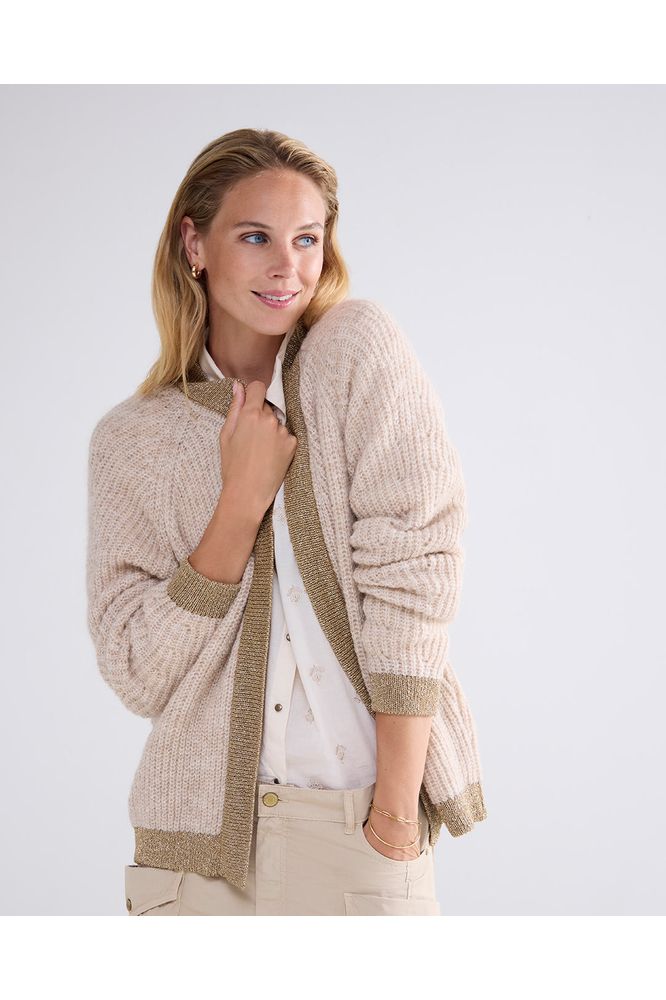 AW24 SUMMUM Airy Knit Cardigan