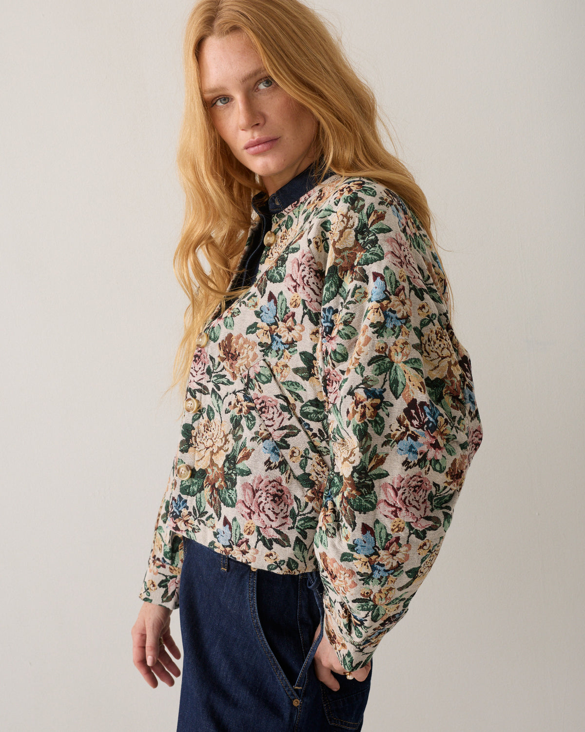 Summum Gobelin Jacquard Jacket Multicolour