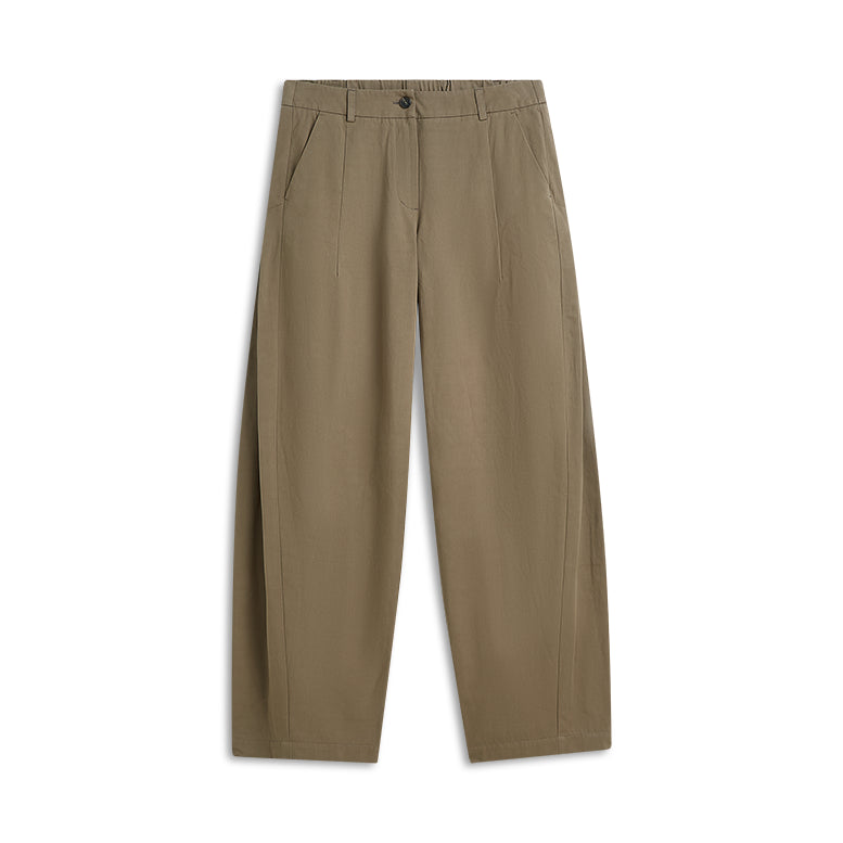 Summum Barrel Trousers Taupe