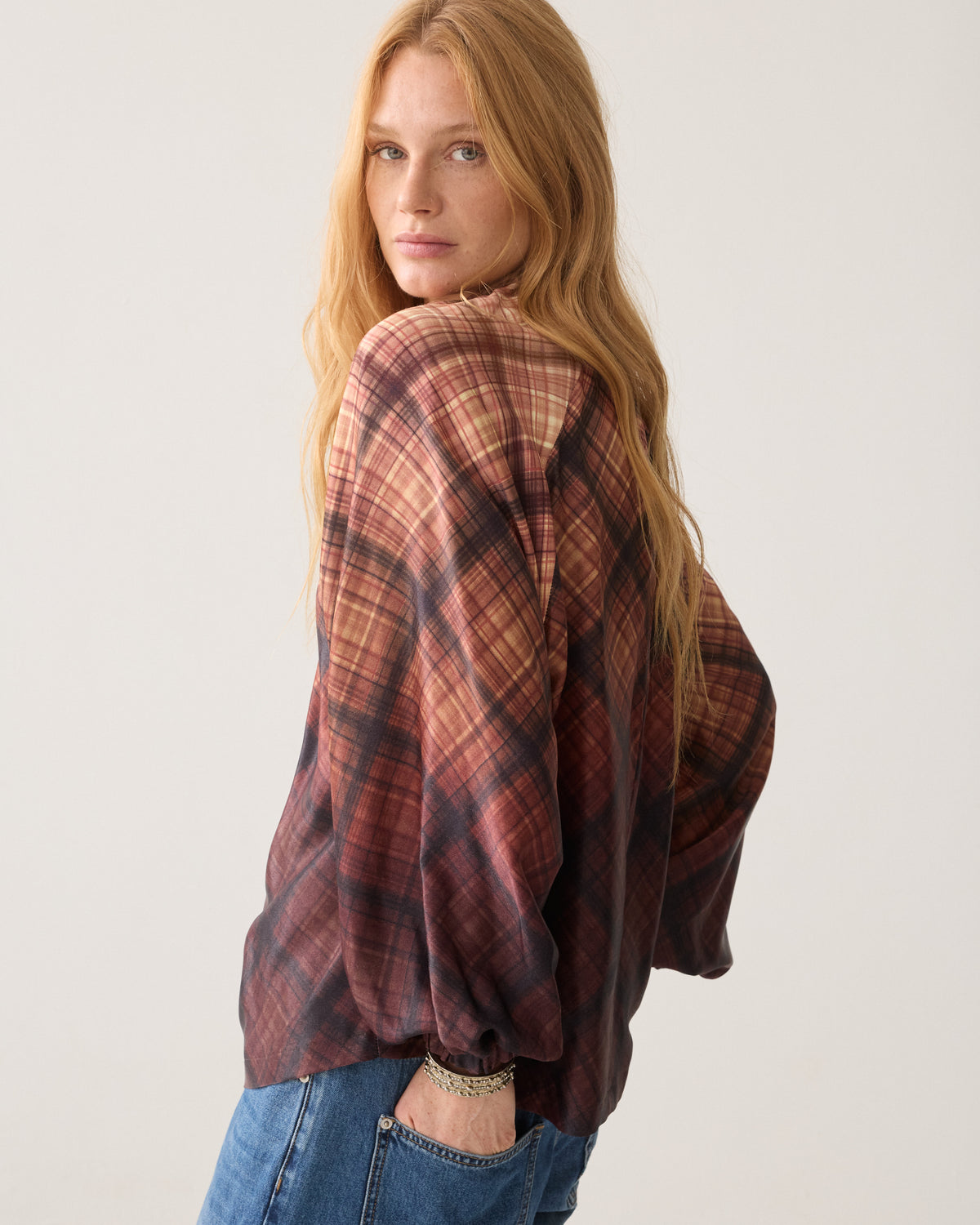 Summum Printed Check Top Dark Chocolate