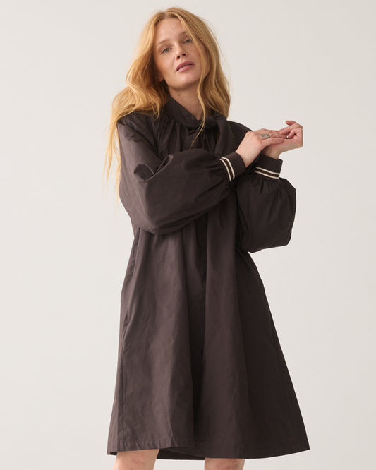Summum Taft Light Dress Dark Chocolate