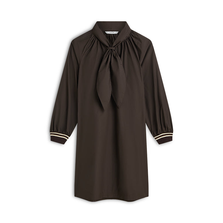 Summum Taft Light Dress Dark Chocolate