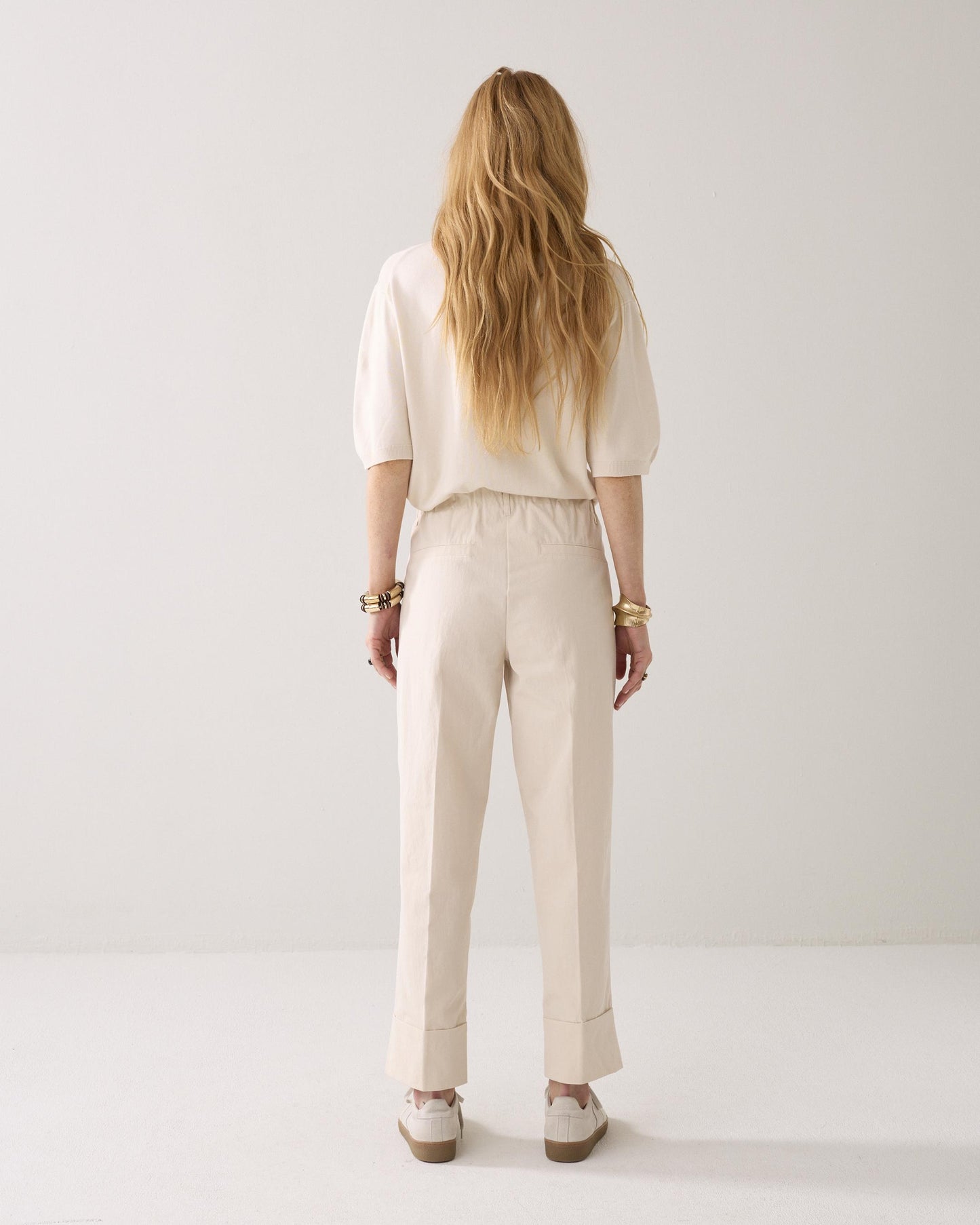 Summum Trousers Ivory