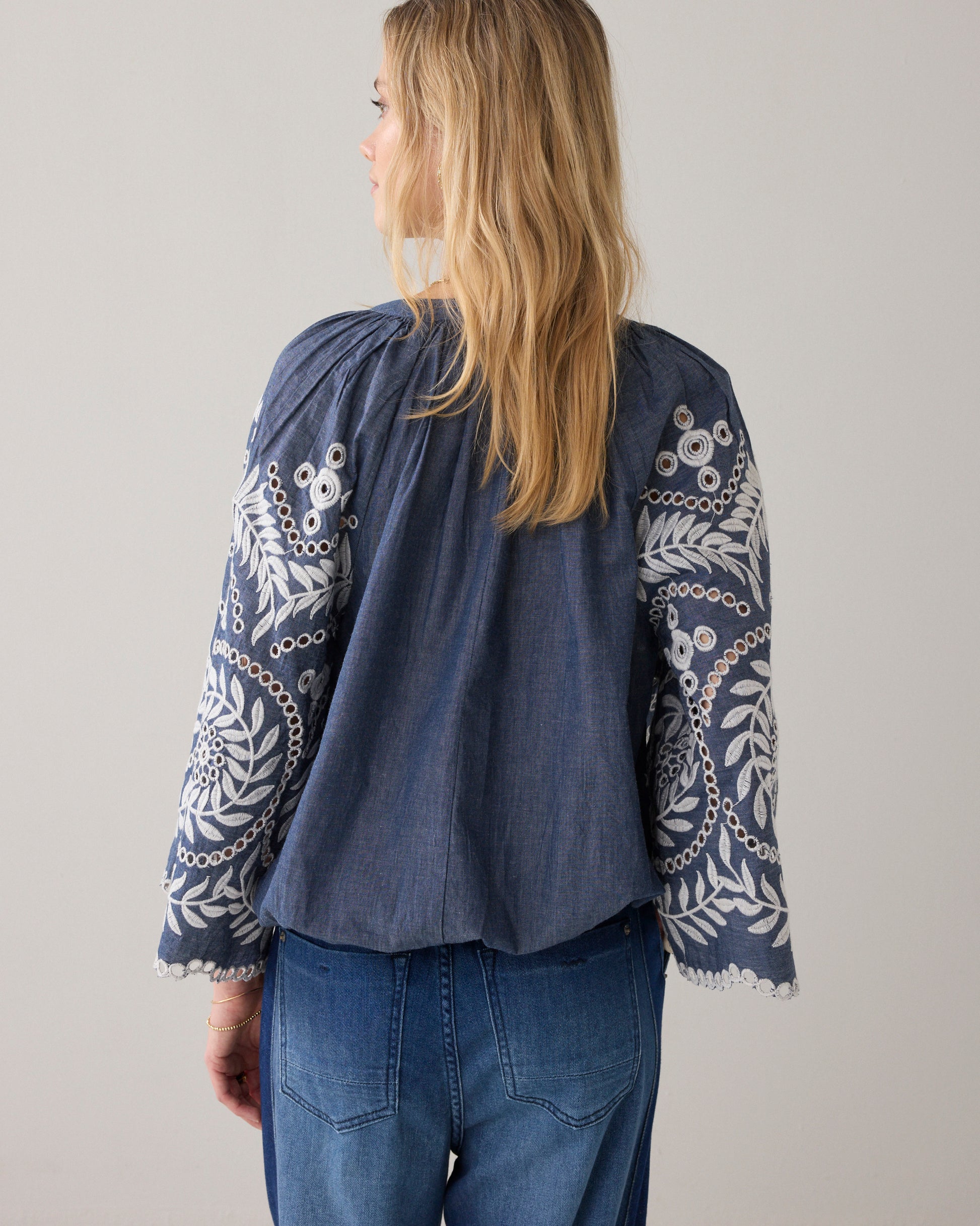 Summum Top Chambray