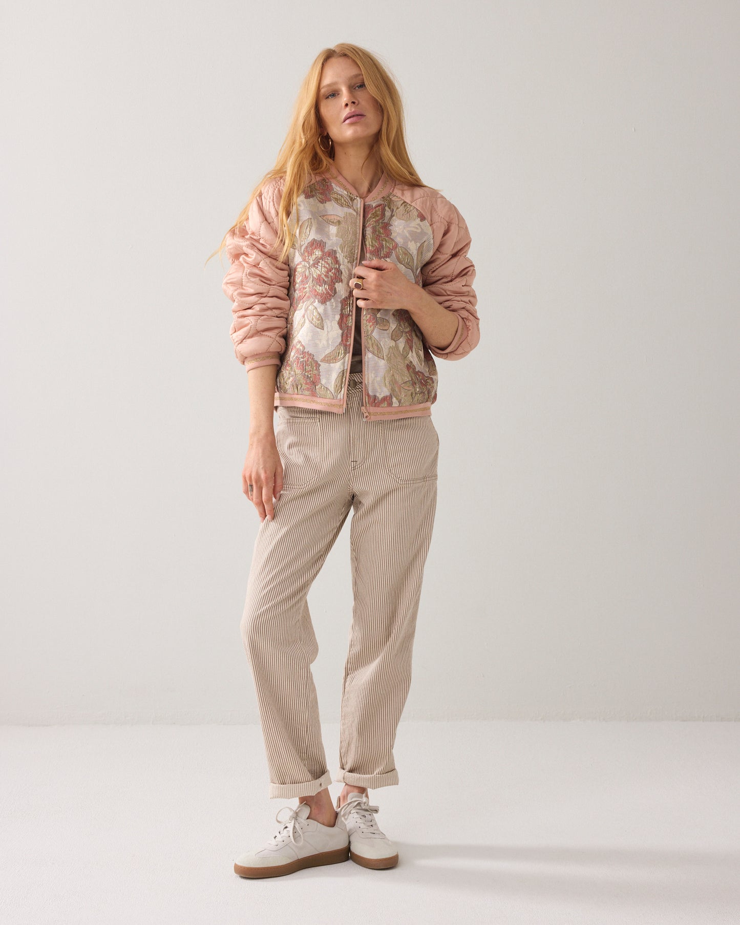 Summum Jacket Rose Jacquard