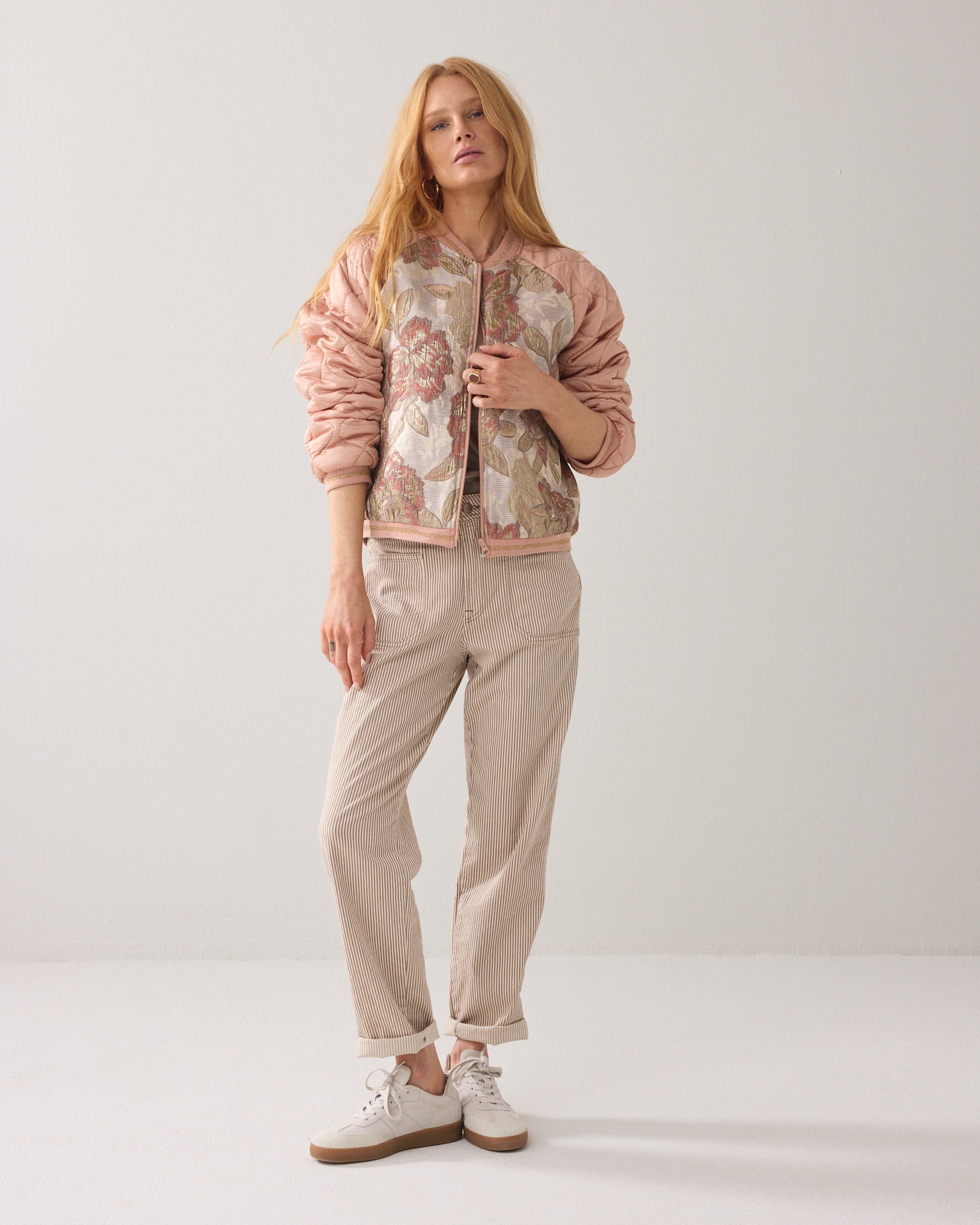 Summum Jacket Rose Jacquard