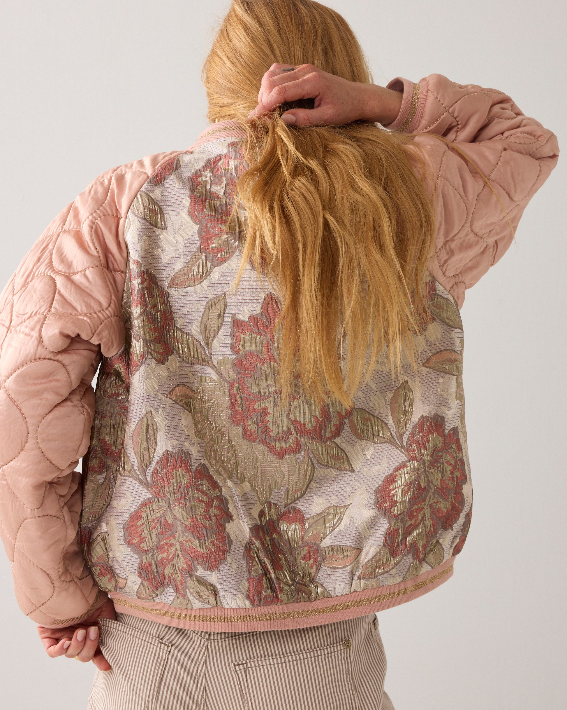 Summum Jacket Rose Jacquard