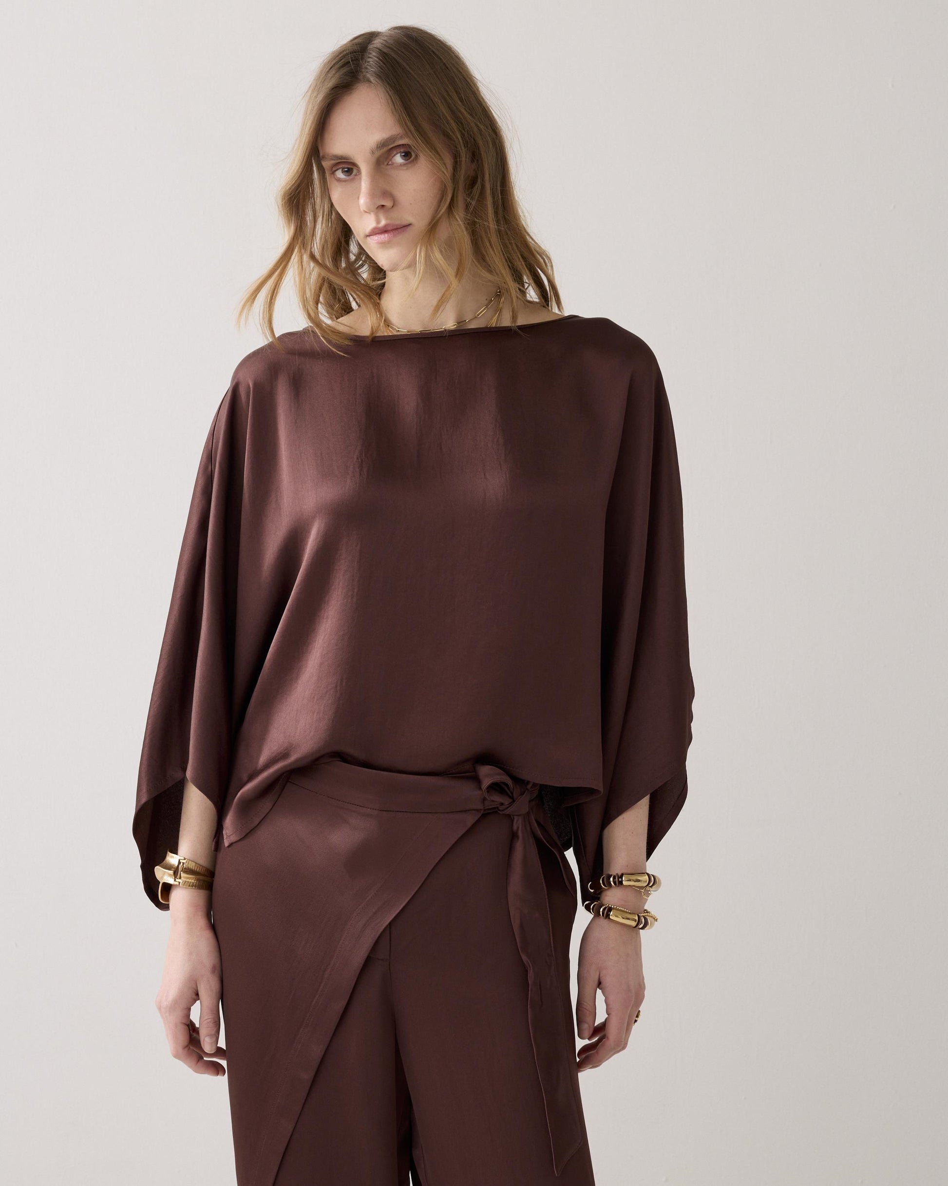 Summum Silk Top Coffee