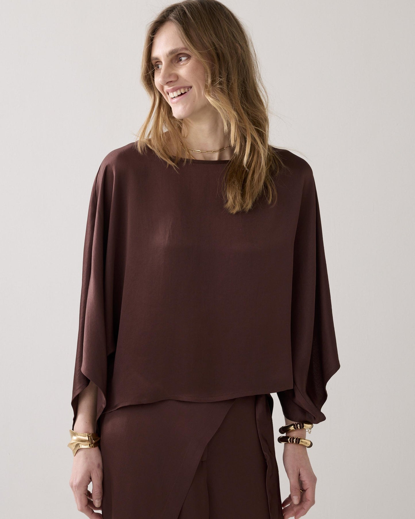 Summum Silk Top Coffee