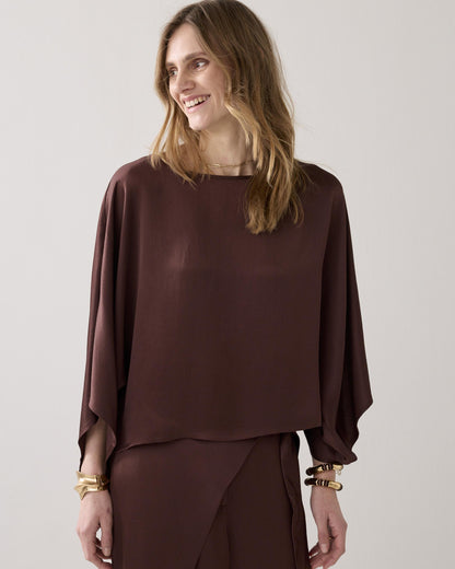 Summum Silk Top Coffee