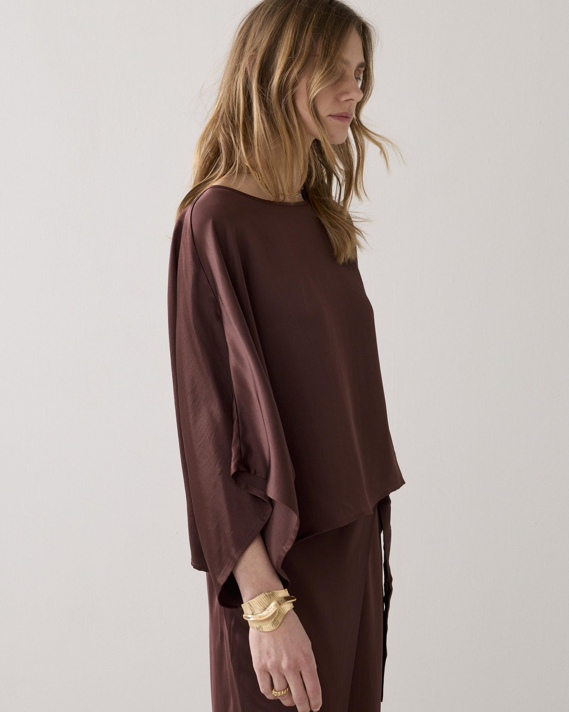 Summum Silk Top Coffee