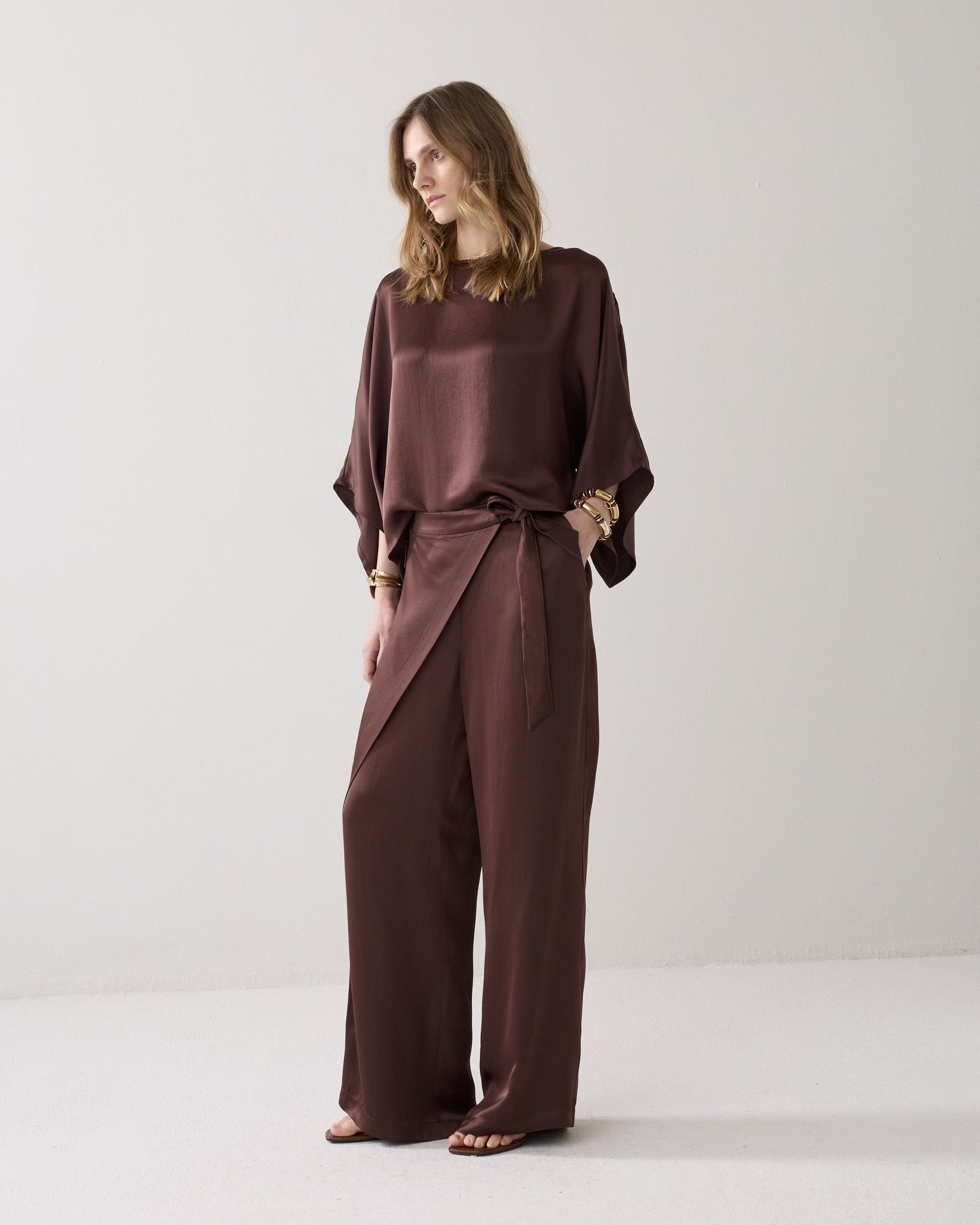 Summum Trousers Coffee