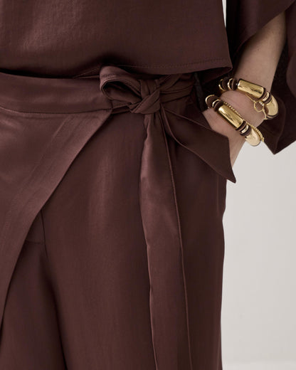 Summum Trousers Coffee