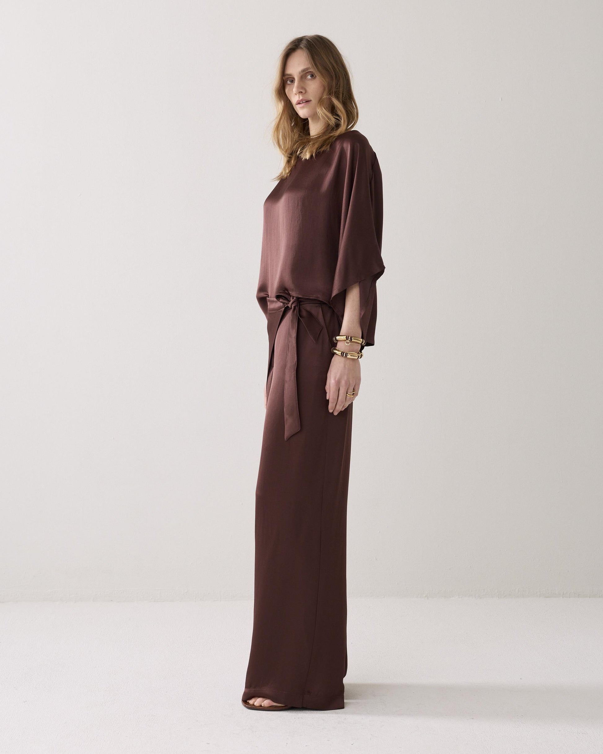 Summum Trousers Coffee