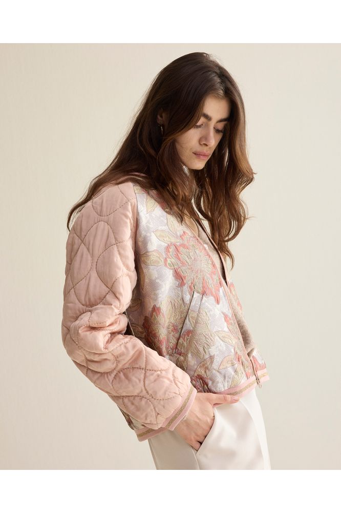 Summum Jacket Rose Jacquard