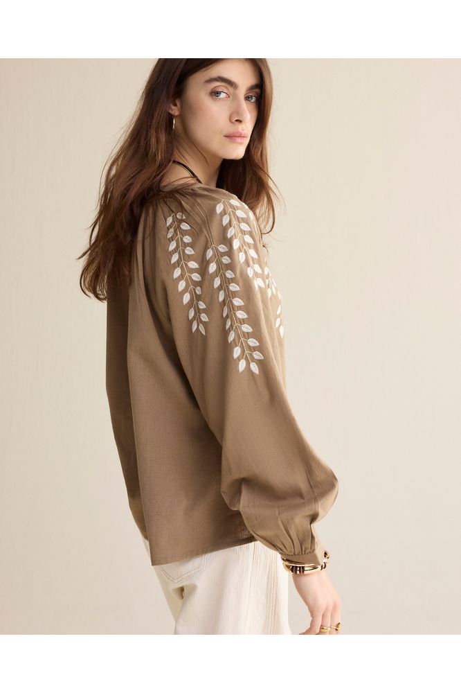 Summum Blouse Khaki