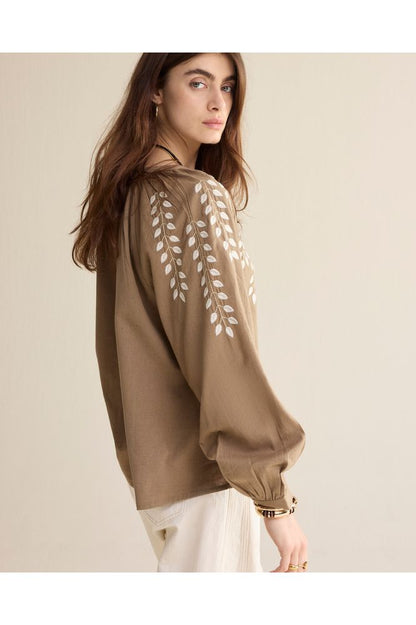 Summum Blouse Khaki